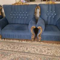 مبل طرح سلطنتی ۱۰ نفره سالم و درجه یک|مبلمان خانگی و میز عسلی|فسا, |دیوار