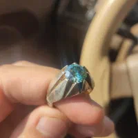 ده عدد انگشتر نفیس نقره بصورت یکجا|جواهرات|تاکستان, |دیوار