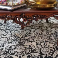 مبل استیل با جلو مبلی و عسلی چوب راش|مبلمان خانگی و میز عسلی|تهران, شکوفه (عبدل آباد)|دیوار