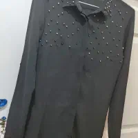 شومیز دخترانه کرپ حریر