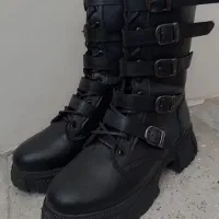 نیم بوت دخترانه چرم