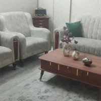 سرویس مبلمان هفت نفره همراه نهار خوری چهار نفره