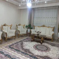 مبل استیل ۷نفره و غذاخوری ۴نفره|مبلمان خانگی و میز عسلی|بروجرد, |دیوار