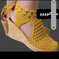 انواع کفش و صندل دستبافت ضمانتی|کیف، کفش، کمربند|دورود, |دیوار