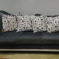 مبلمان ۷نفره طوسی صورتی