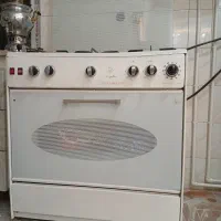 کابینت فلزی با هود و اجاق گاز و سینک|آب‌چکان و نظم‌دهنده ظروف|قزوین, |دیوار