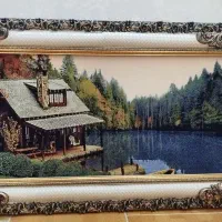 تابلو فرش کاملا نو