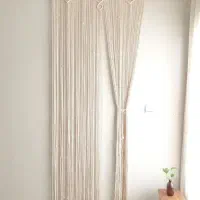 پرده مکرومه|پرده، رانر، رومیزی|شیراز, باغ تخت|دیوار