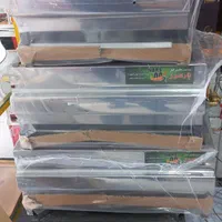 کباب پز گازی استیل با محافظ شعله چدن