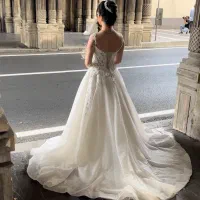 لباس عروس سایز ۳۶،۳۸