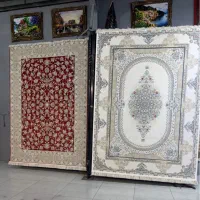 فرش۱۵۰۰شانه نخ مرینوس/با قیمتی باورنکردنی|فرش|شیراز, لاله|دیوار