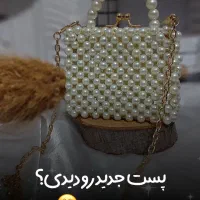 کیف مجلسی کیف مرواریدی کیف دخترونه کادوهدیهولنتاین|کیف، کفش، کمربند|اصفهان, مولوی|دیوار