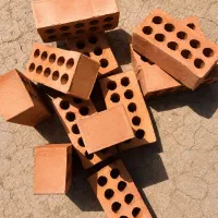 **آجر سفال قرمز ده سوراخه**