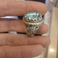 انگشتر موزنایت درشت اصلی