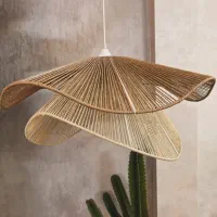 لوستر دست بافت مکرومه|صنایع دستی و سایر لوازم تزئینی|شیراز, سینما سعدی|دیوار