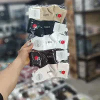 جوراب دخترانه گلدار