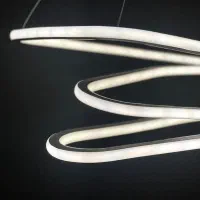 لوستر اس ام دی مربع پیچ دو طرف نور