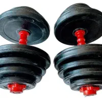 دمبل بوش فلزی 20 کیلوگرمی solid
