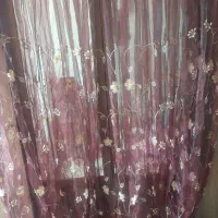 پرده پلیسه خامه دوزی شده سرب دار