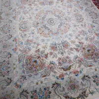 قالیچه رج ۵۰ چله ابریشم خطیبی
