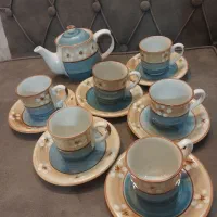 ست فنجون و قوری و فلاکس