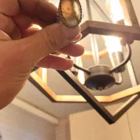 *فروش انگشتر یمن سبز سنگ‌ رگ داره ۹۲۵ عیار*