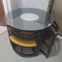 میز غذا خوری کم جا