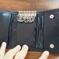 جا کلیدی و جاکارتی چرم|کیف، کفش، کمربند|اهرم, |دیوار