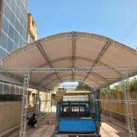 اسپیس قاب بنر،غرفه،استیج،داربست، چادر|خدمات پذیرایی، مراسم|تهران, بهارستان|دیوار