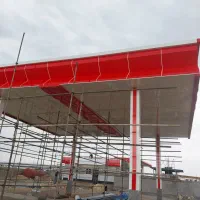 اجرای نماالومنیوم نصب درب برقی وچلنیوم|خدمات پیشه و مهارت|بیرجند, |دیوار