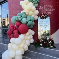 بادکنک ارایی افتتاحیه، تعیین جنسیت ،حجله،بیمارستان