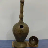 قلیون عتیقه قابل استفاده جنس برنج|کلکسیون اشیاء عتیقه|بوشهر, |دیوار