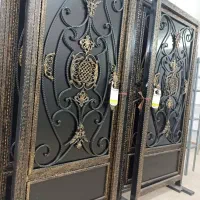درب فرفورژه حیاطی مقاوم