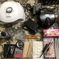 وسایل کاشت ناخن کامل کامل|آرایشی، بهداشتی، درمانی|ایلام, |دیوار