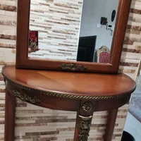 میز کنسول اینه سرهم تمام چوب وقدیمی شیک و زیبا|بوفه، ویترین، کنسول|تهران, ازگل|دیوار