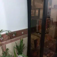 بوفه ویترینی مشکی شیک و جادار|بوفه، ویترین، کنسول|رامهرمز, |دیوار