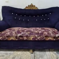 مبل هفت نفره به همراه جلو مبلی|مبلمان خانگی و میز عسلی|گرمدره, |دیوار