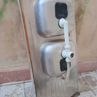 سینک دو لگن البرز رو کار|مصالح و تجهیزات ساختمان|اهواز, شهرک دانشگاه|دیوار
