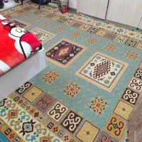 گلیم فرش ۹متری تمیز