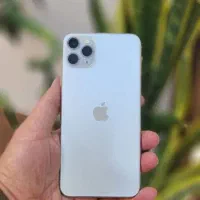 iphone 11 poro max silver ایفون