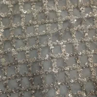 پارچه تمام پولک و ملیله مجلسی