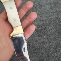 چاقو دست ساز دسته استوخون شتر