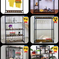 رگال لباس/قفسه کیف کفش/آویز رخت جاکفشی/مشاهده 50کد|بندرخت و رختآویز|اصفهان, شاهد|دیوار