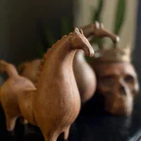 مجسمه با نقاشی دست ساز|مجسمه، تندیس، ماکت|پردیس, فاز ۱|دیوار