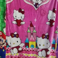 پتو ژله ای یکنفره طرح عروسکی|رختخواب، بالش، پتو|یزد, |دیوار