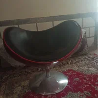 صندلی راحتی قرمز .صندلی دکوری|مبلمان خانگی و میز عسلی|کازرون, |دیوار