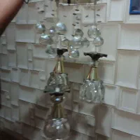 لوستر آویز سه شاخه