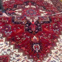 فرش هریس ۱۷ متری کارکرده در حد نو