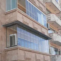 بالکن شیشه وupvc|خدمات پیشه و مهارت|سهند, |دیوار