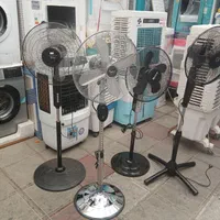 پنکه تمام استیل4پره فلز براوو60وات ایستاده کنترولی